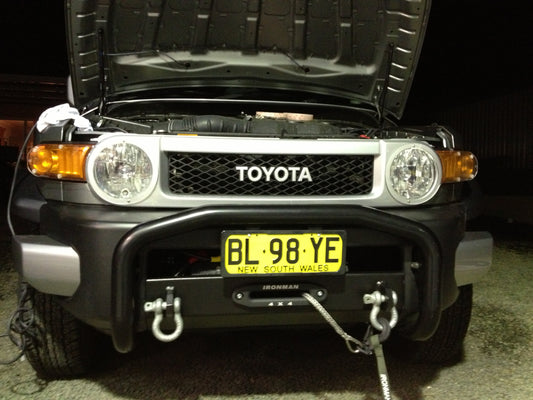 Australia FJ Winch Mount - Ironman Winch
