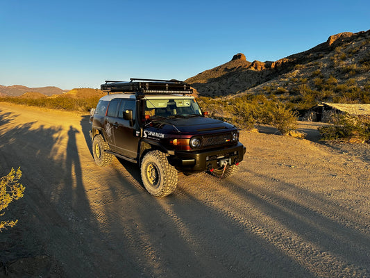 FJ Cruiser Winch Mount - Warn VR Winch