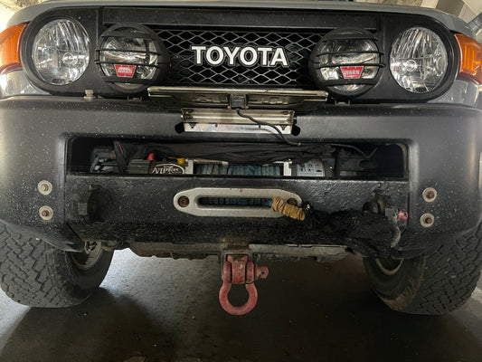 Japan - FJ Cruiser Winch Mount - Viper Winch