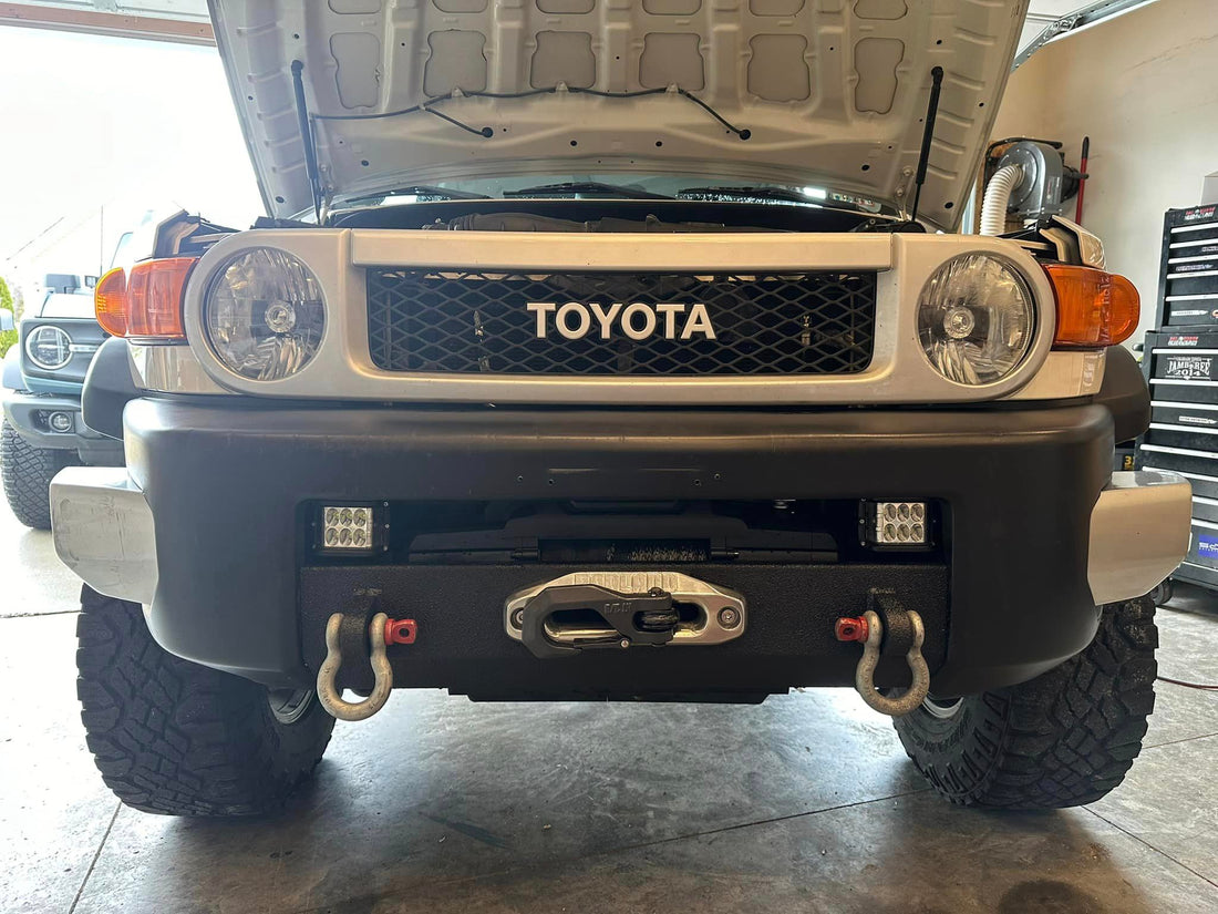 FJ Cruiser - Winch Mount - Apex Winch