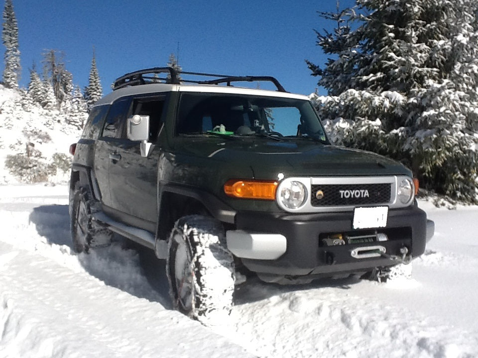 FJ Winch Mount Jim in Oregon