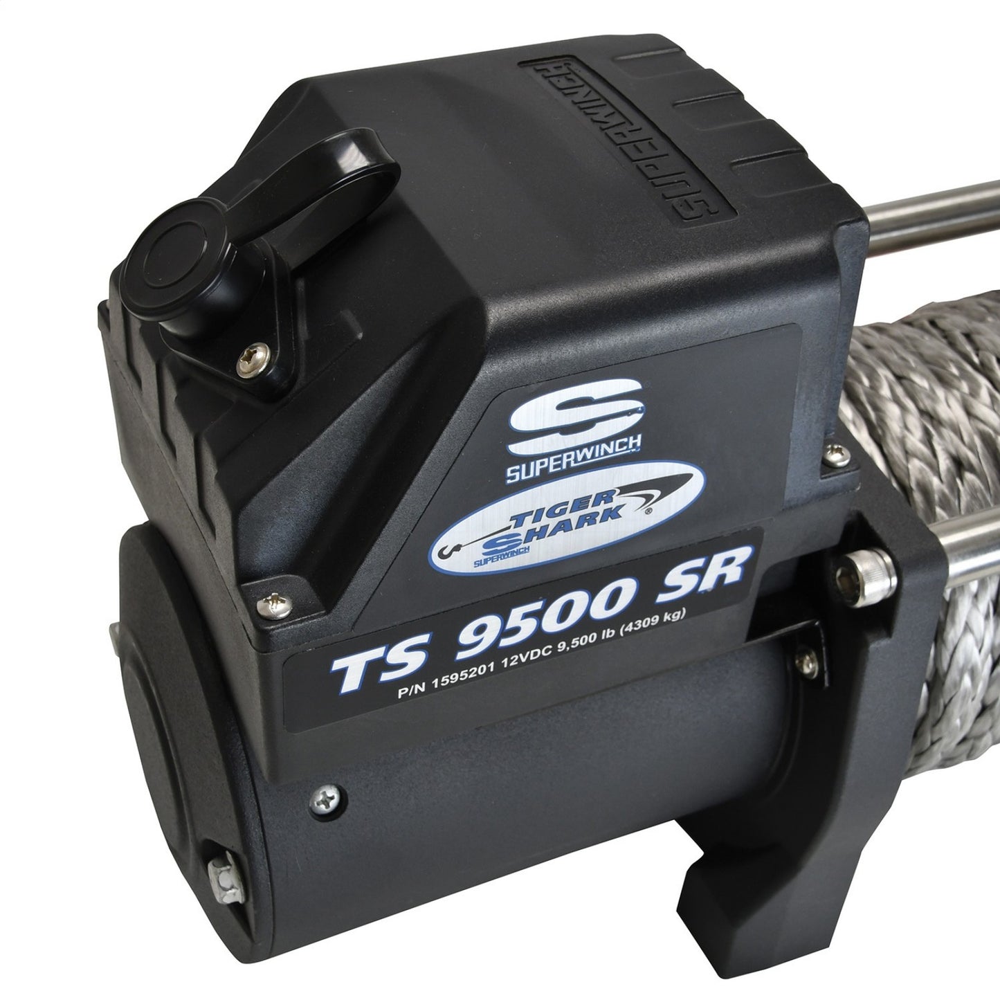 Tiger Shark 9500SR Synthetic Rope Winch