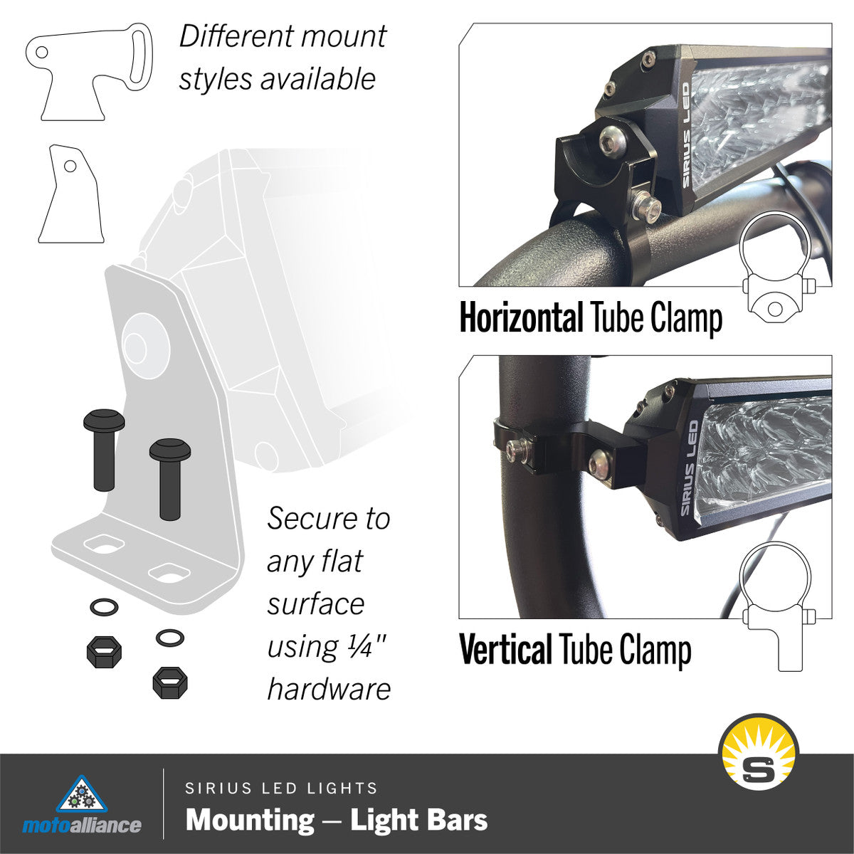 Sirius LED Single Row Light Bar