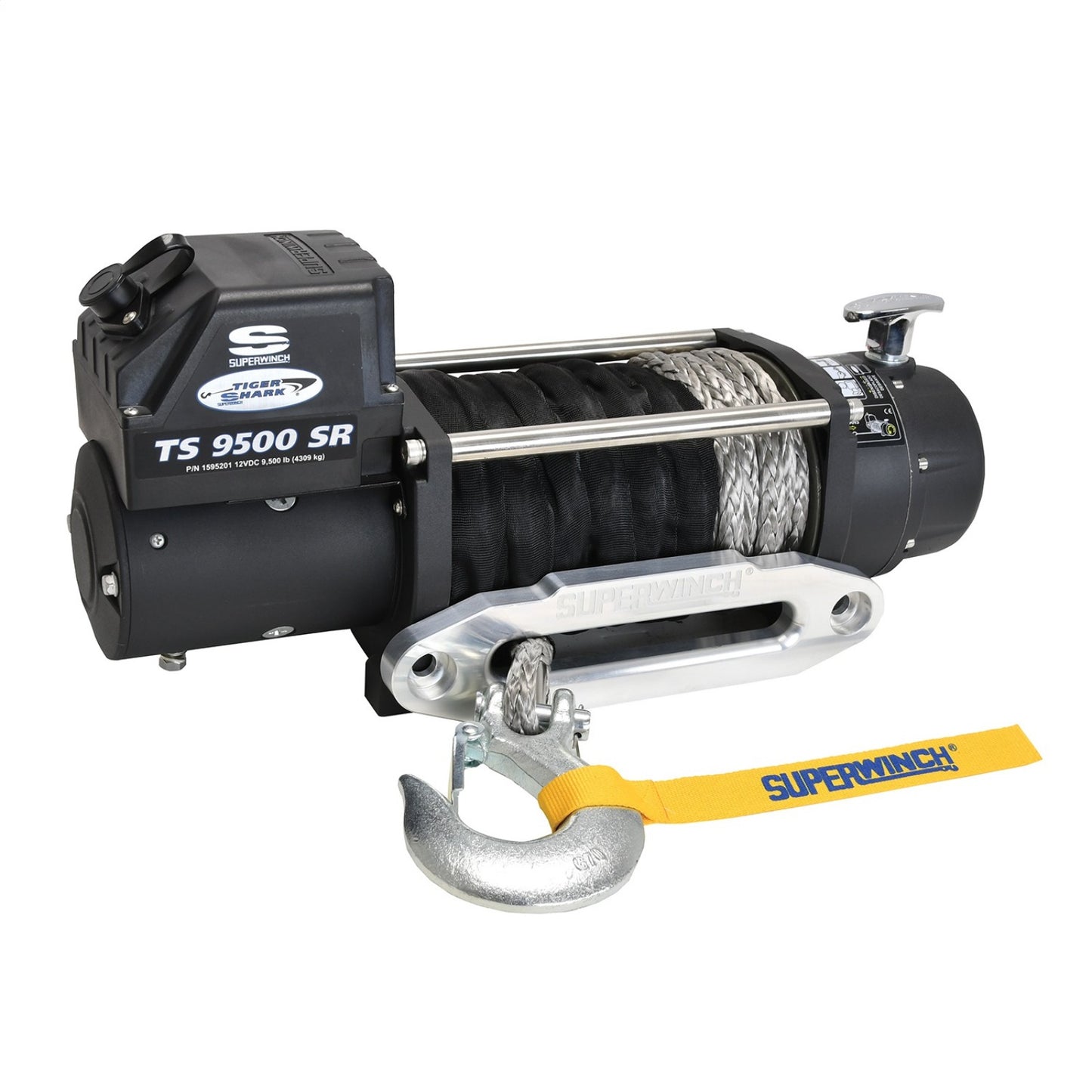 Tiger Shark 9500SR Synthetic Rope Winch