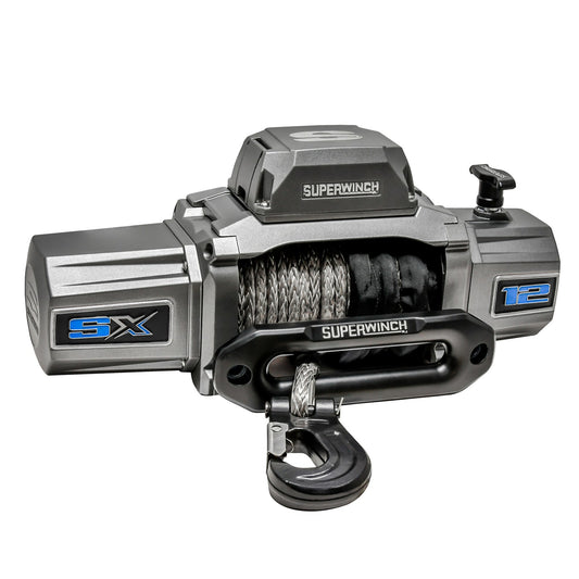 SX12SR 12K Synthetic Rope Winch